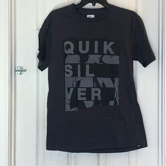 Quicksilver Slim Fit Graphic Tee Size Medium - Picture 6 of 7